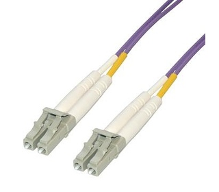 MCL FJOM3/LCLC-2M câble de fibre optique LC Bleu