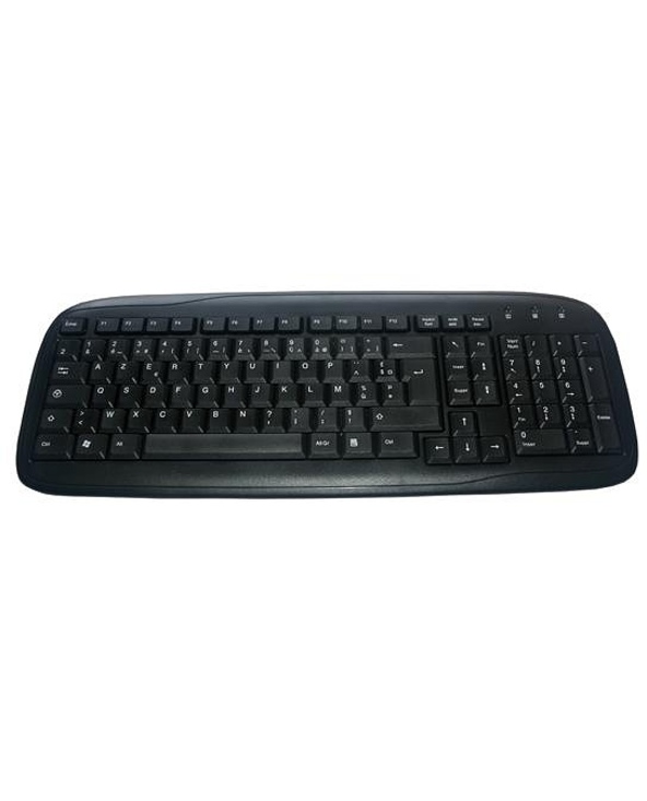 MCL ACK-298/N clavier USB AZERTY Noir