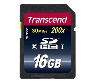 Transcend TS16GSDHC10 mémoire flash 16 Go SDHC Classe 10