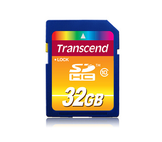 Transcend TS32GSDHC10 mémoire flash 32 Go SDHC Classe 10