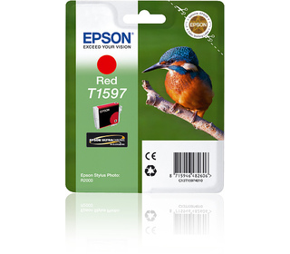 Epson Cartouche "Martin-pêcheur" - Encre UltraChrome Hi-Gloss2 Rouge