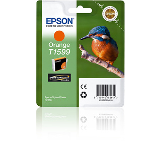 Epson Cartouche "Martin-pêcheur" - Encre UltraChrome Hi-Gloss2 Orange