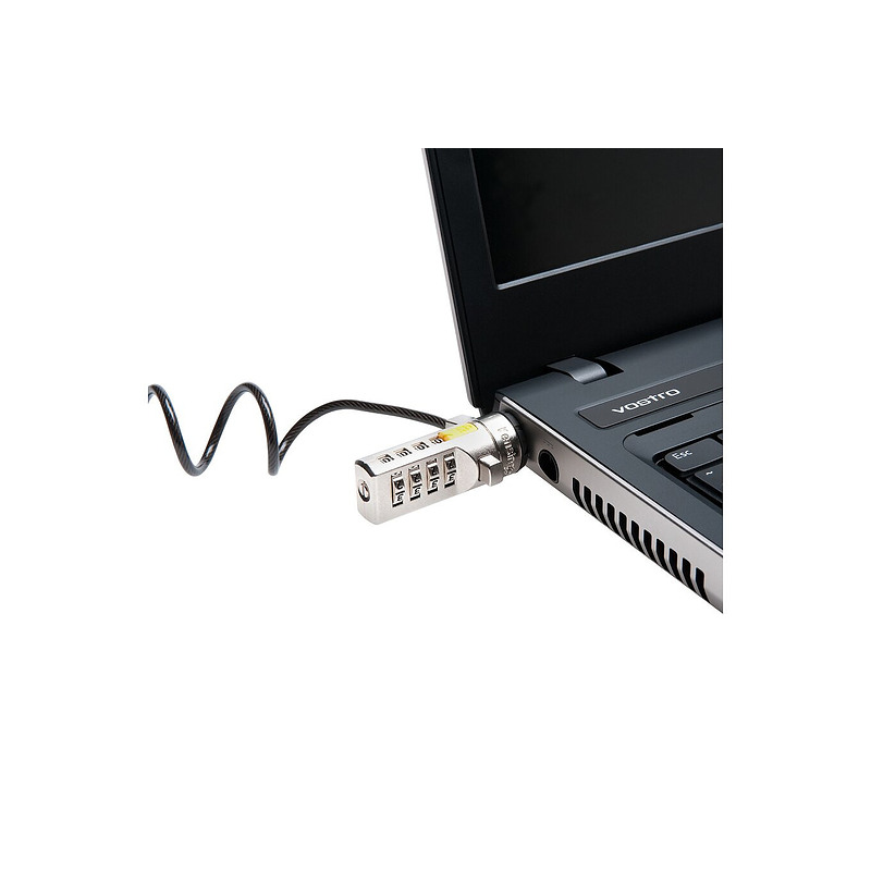 Câble Sécurité Kensington NanoSaver Pour PC Portables Ultrafins - Combinaison 4 Chiffres - 1.8m