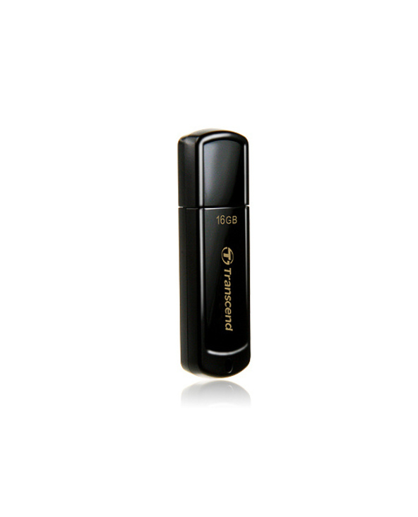 Transcend JetFlash 350 lecteur USB flash 16 Go USB Type-A 2.0 Noir