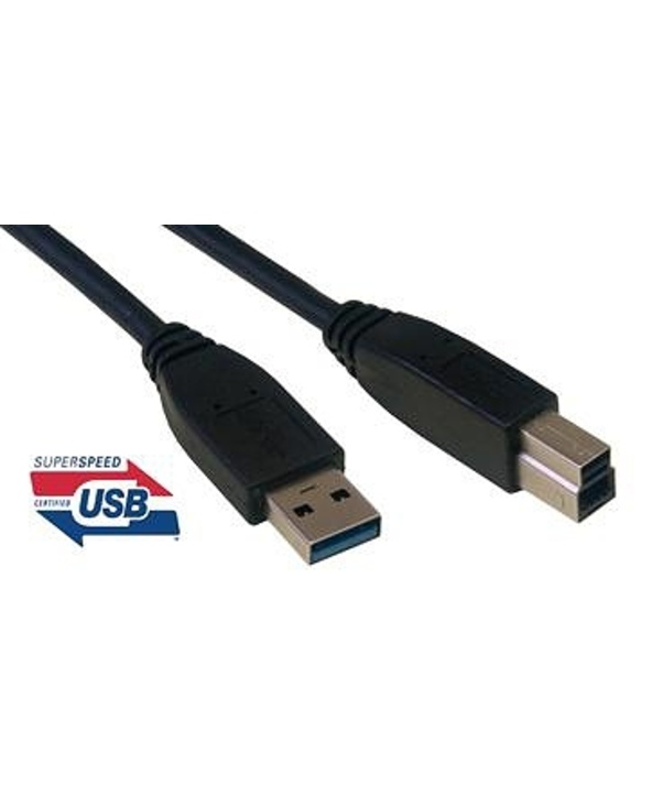 MCL MC923AB-3M/N câble USB USB A USB B Noir