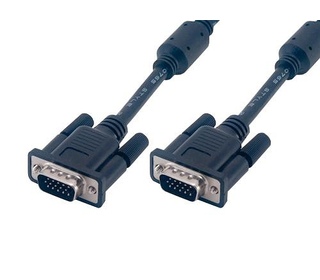 MCL MC340B/15P-5M câble VGA VGA (D-Sub) Noir
