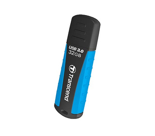 Transcend JetFlash 810 32GB USB 3.0 lecteur USB flash 32 Go USB Type-A 3.2 Gen 1 (3.1 Gen 1) Noir, Bleu