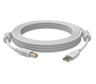 Vision TC2 15MUSB+ câble USB 15 m 2.0 USB A USB B Blanc