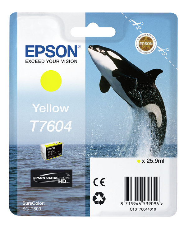 Epson T7604 Jaune