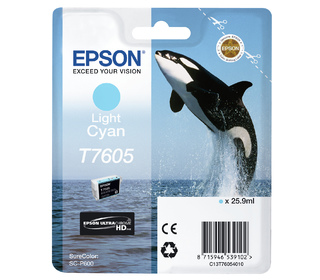 Epson T7605 Cyan clair