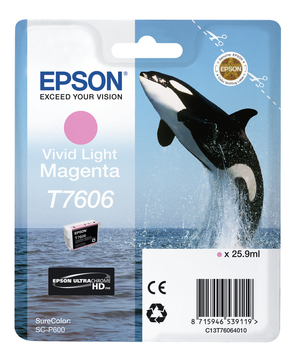 Epson T7606 Vivid Magenta clair