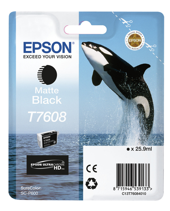 Epson T7608 Noir mat