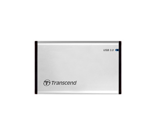 Transcend StoreJet 25S3 2.5" Boîtier disque dur/SSD Argent Alimenté par port USB