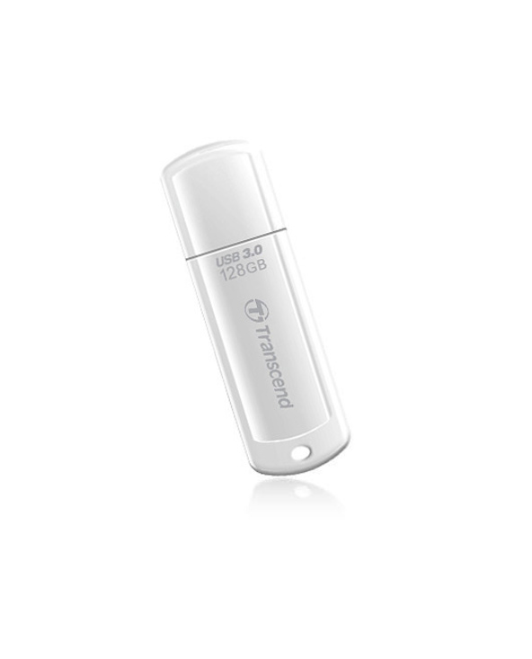 Transcend JetFlash TS128GJF730 lecteur USB flash 128 Go USB Type-A 3.2 Gen 1 (3.1 Gen 1) Blanc