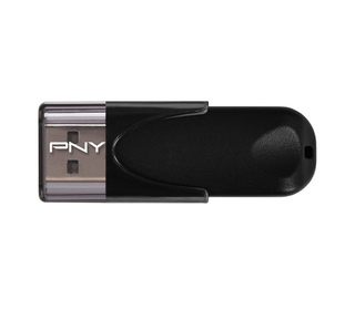 PNY Attaché 4 2.0 64GB lecteur USB flash 64 Go USB Type-A Noir