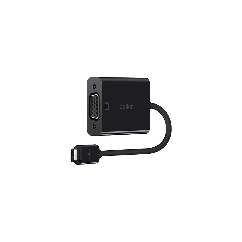 Belkin USB-C\VGA USB C Noir