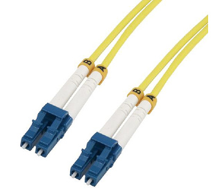 MCL 2m LC/LC OS2 câble de fibre optique Yellow,Multicolour