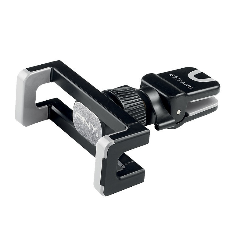 PNY EXPENDABLE CAR VENT MOUNT Mobile/smartphone Noir, Gris Support actif