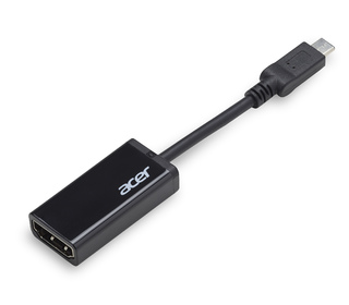 Acer NP.CAB1A.012 adaptateur et connecteur de câbles USB Type C HDMI Noir