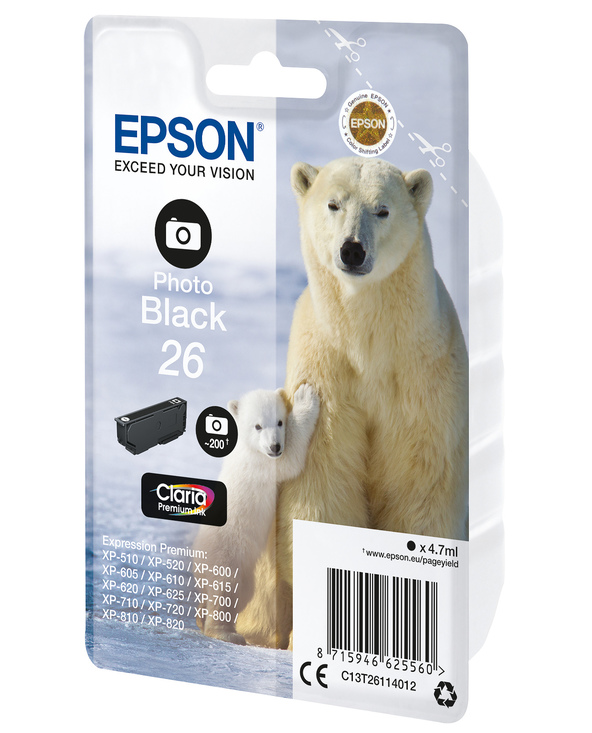 Epson Polar bear Cartouche "Ours Polaire" - Encre Claria Premium N Photo