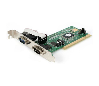 StarTech.com Carte PCI avec 2 Ports DB-9 RS232 - Adaptateur Série - UART 16550