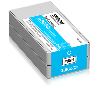 Epson GJIC5(C): Ink cartridge for ColorWorks C831 (Cyan) (MOQ10)