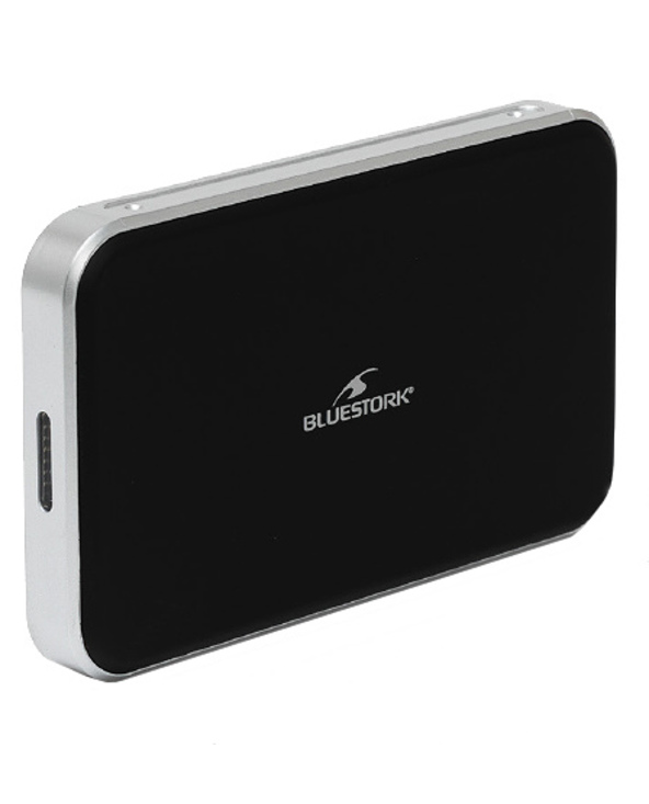 Bluestork BS-EHD-25/COMBO/30 Boîtier de disques de stockage 2.5" Boîtier disque dur/SSD Noir, Argent