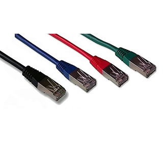 Lineaire KITPC6A câble de réseau 0,5 m Cat6 F/UTP (FTP) Ensemble multicouleurs