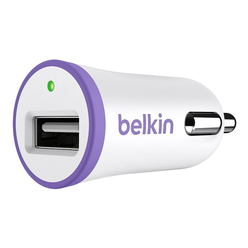 Belkin Car Charger, 1A Auto Violet