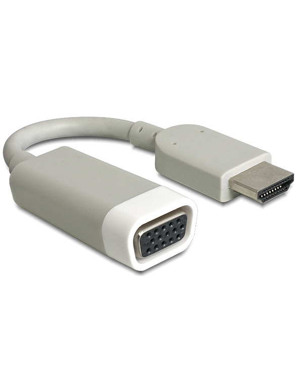 DeLOCK 65469 adaptateur et connecteur de câbles HDMI-A VGA Blanc