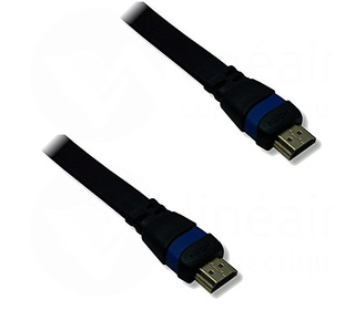 Lineaire XVHD54CPG câble HDMI 5 m HDMI Type A (Standard) Noir, Bleu