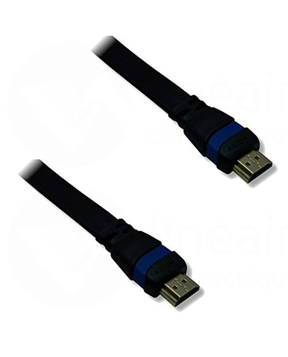 Lineaire XVHD54CPG câble HDMI 5 m HDMI Type A (Standard) Noir, Bleu