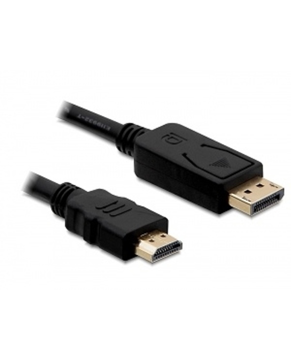 DeLOCK Cable Displayport  HDMI m/m 2m Noir