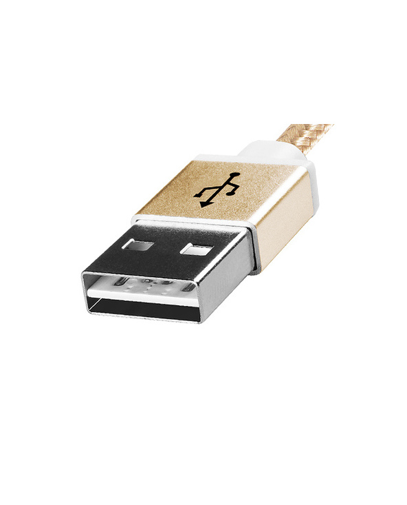 ADATA 1m, USB2.0-A/USB2.0 Micro-B câble USB 2.0 USB A Micro-USB B Or