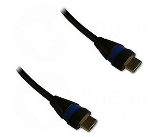 Lineaire XVHD54NBE câble HDMI 3 m HDMI Type A (Standard) Noir, Bleu