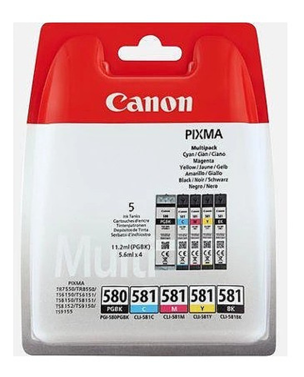 Canon 2078C006 cartouche d'encre Original Noir, Cyan, Magenta, Jaune 1 pièce(s)