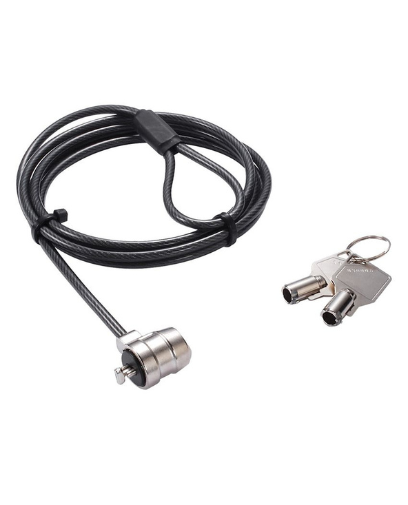 Dicota D30971 câble antivol Noir, Argent 2 m