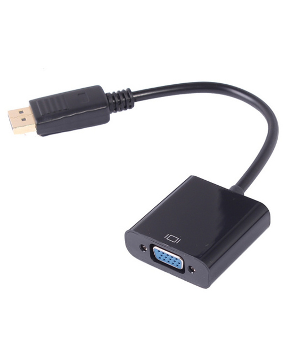 Uniformatic 0.2m DisplayPort - VGA m/f Noir