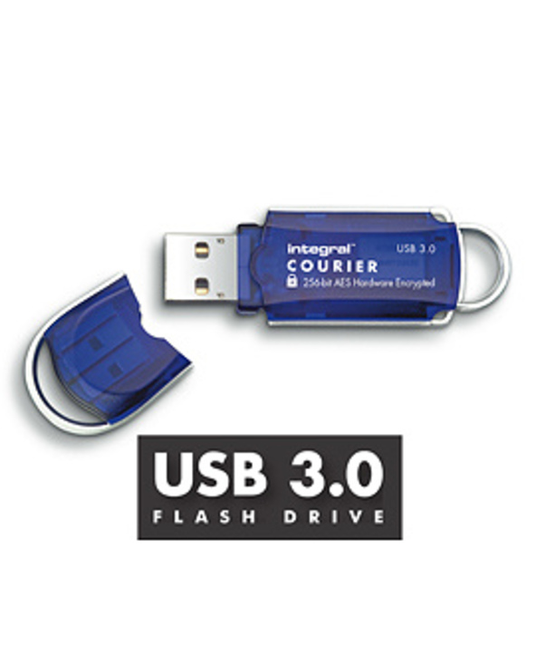 Integral INFD16GCOU3.0-197 lecteur USB flash 16 Go USB Type-A 3.2 Gen 1 (3.1 Gen 1) Bleu, Argent