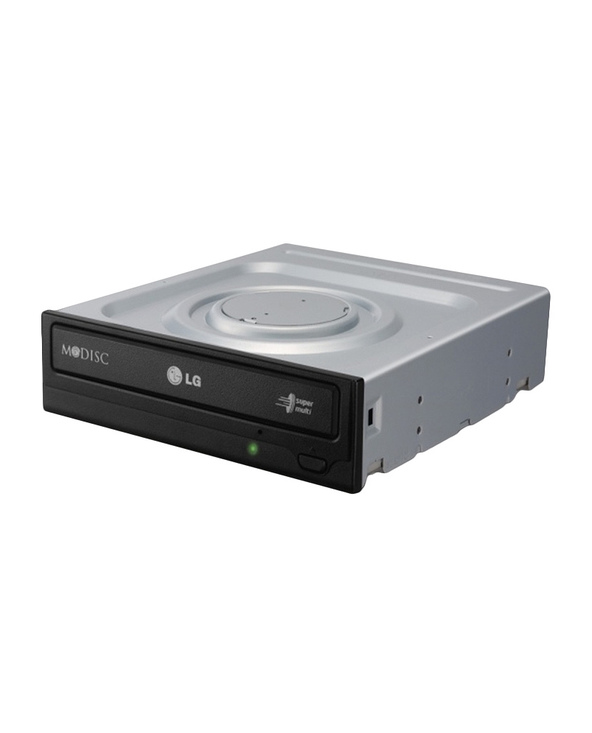LG GH24NSB0 lecteur de disques optiques Interne Noir, Argent DVD Super Multi DL
