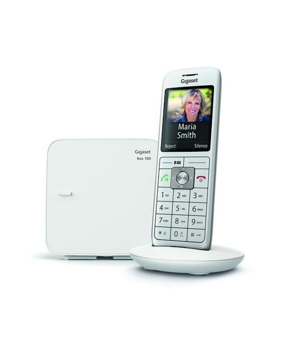 Gigaset CL660 Téléphone analog/dect Blanc Identification de l'appelant