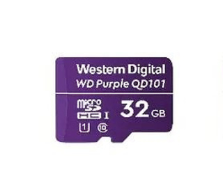 Western Digital WD Purple SC QD101 mémoire flash 32 Go MicroSDHC Classe 10