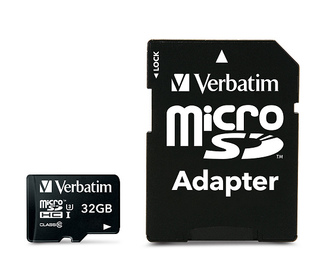 Verbatim Pro mémoire flash 32 Go MicroSDHC Classe 10 UHS