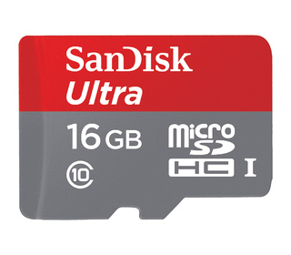 Sandisk Ultra mémoire flash 16 Go MicroSDHC Classe 10