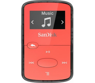 Sandisk Cilip Jam Lecteur MP3 Rouge 8 Go