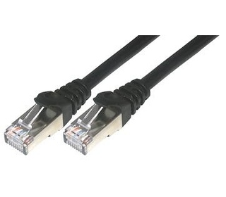 MCL FCC6BM-0.5M/N câble de réseau 0,5 m Noir