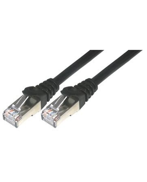 MCL FCC6BM-0.5M/N câble de réseau 0,5 m Noir