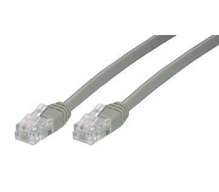 MCL Cable 2x RJ11 6P4C PLUGS, 3m Gris