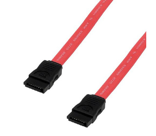 MCL MC550/3-0.5M câble SATA 0,5 m Noir, Rouge