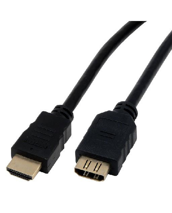 MCL MC384/3D-2M câble HDMI HDMI Type A (Standard) Noir